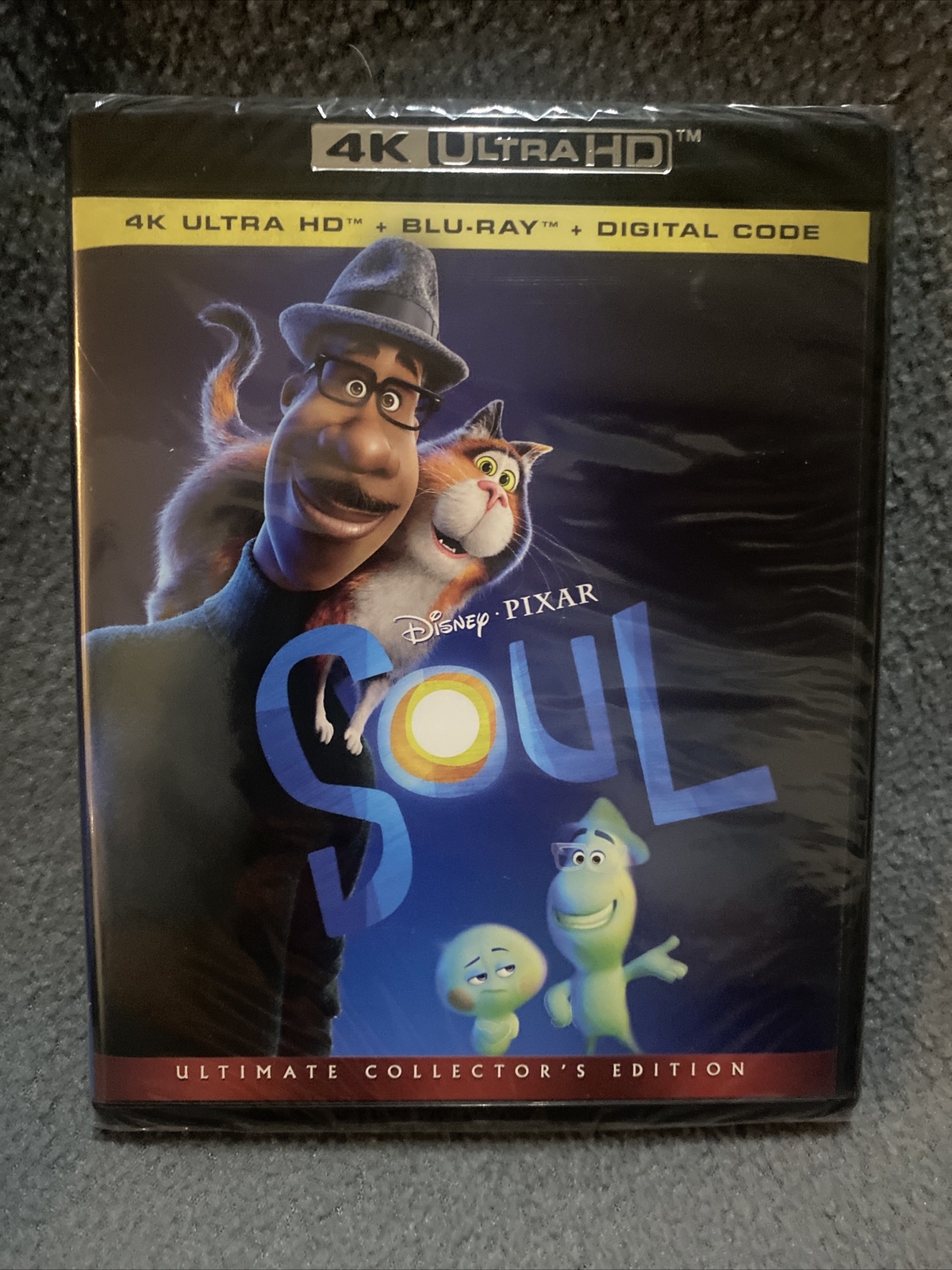 Disney Soul 4k Ultra HD + Blu-Ray + Digital, Pixar 2020 New Sealed