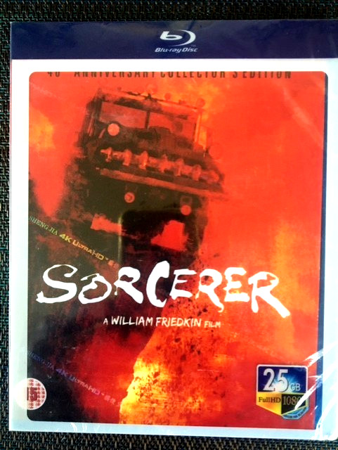 William Friedkin’s SORCERER-1977 Region B Blu-Ray W/ Rare Plastic Slipcover NEW