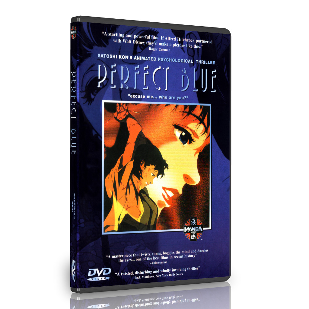 Perfect Blue (DVD, 2000) Satoshi Kon / MANGA / Region 1/ English Dubbed