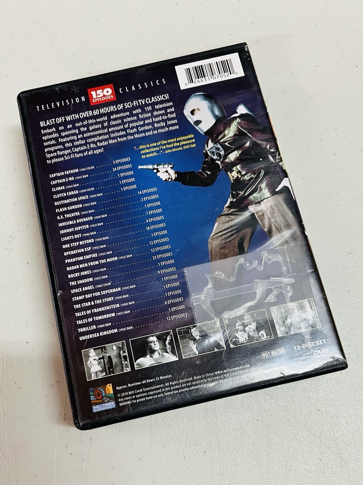 Classic Sci-fi TV Television Classics 150 Episodes DVD Set