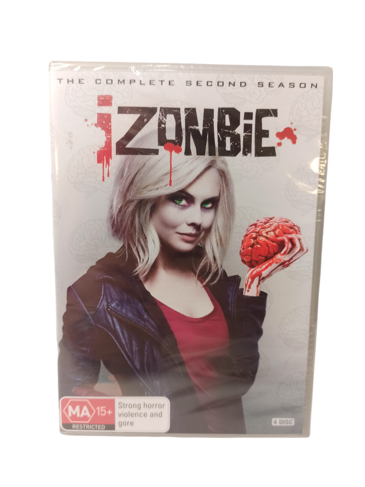iZombie Season 2 DVD Horror Crime Zombie Comedy Medical Drama R4 Brand New