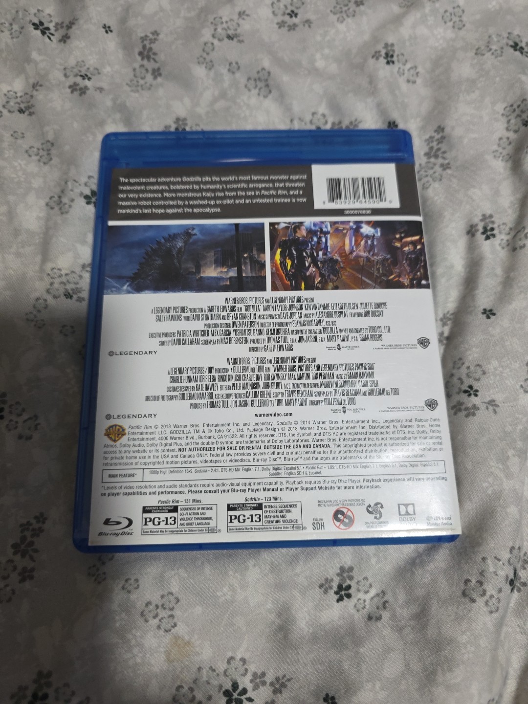 Pacific Rim/Godzilla (Blu-ray)