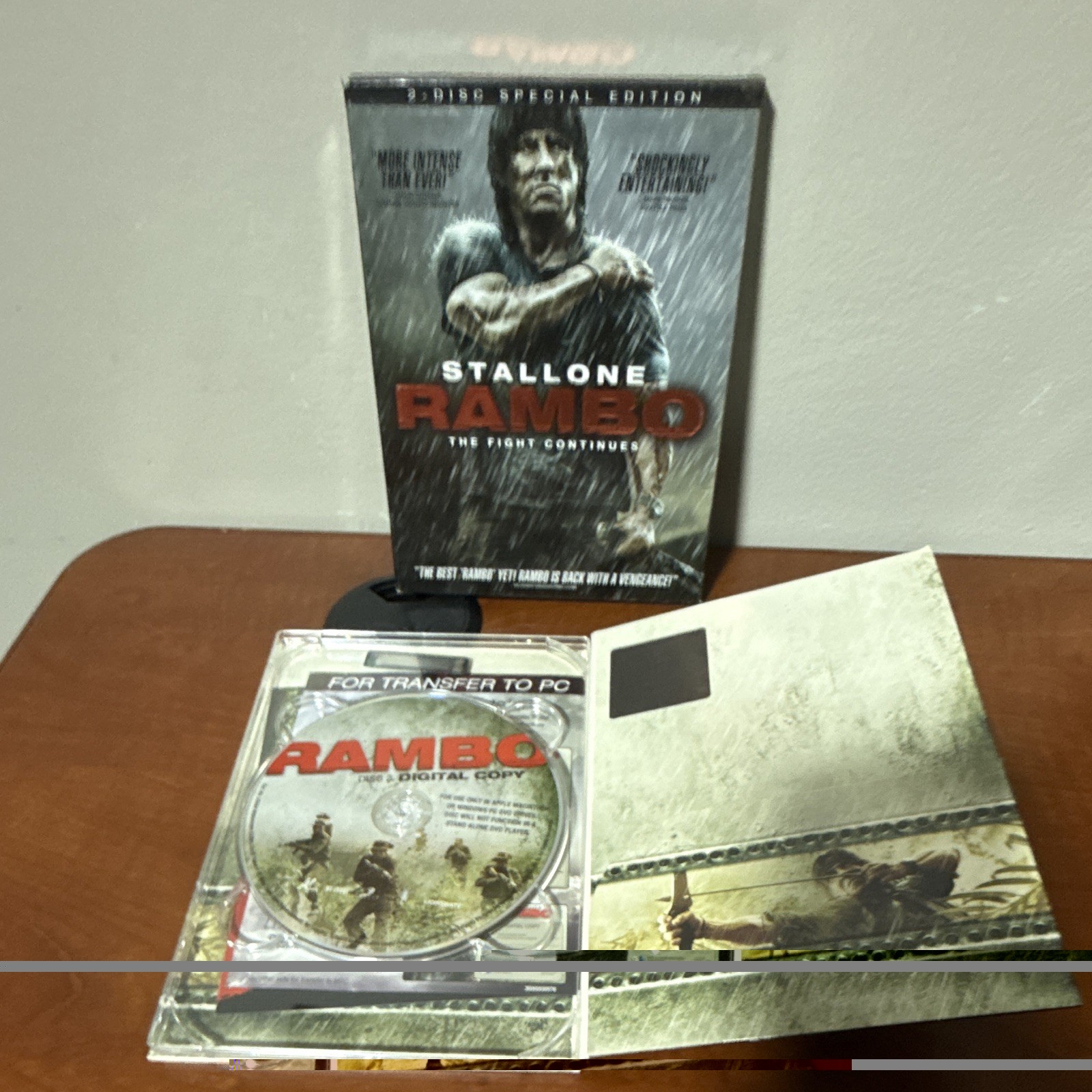 Sylvester Stallone Rambo DVD Movie 2-Disc Special Edition