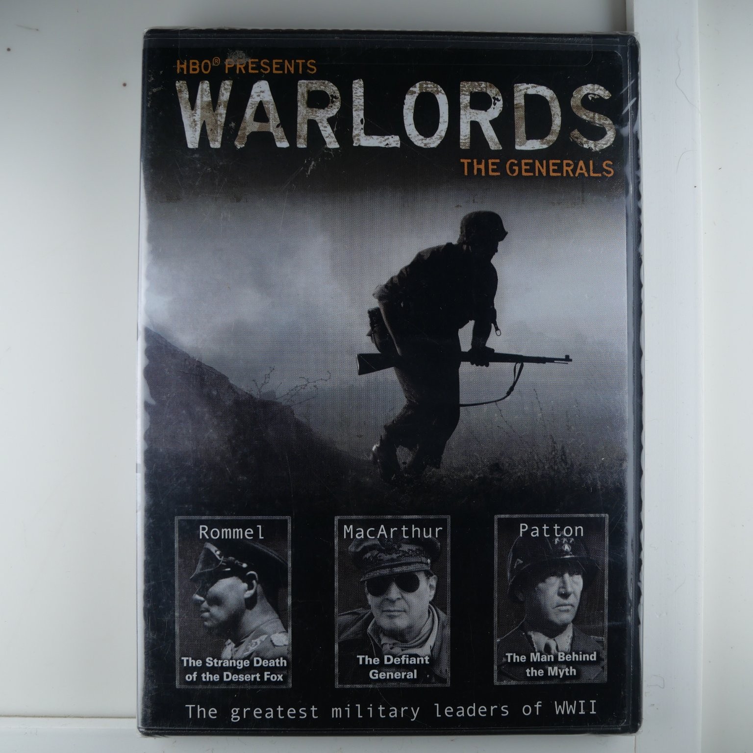 Warlords The Generals DVD 2006 HBO Documentary WWII MacArthur Patton Rommel