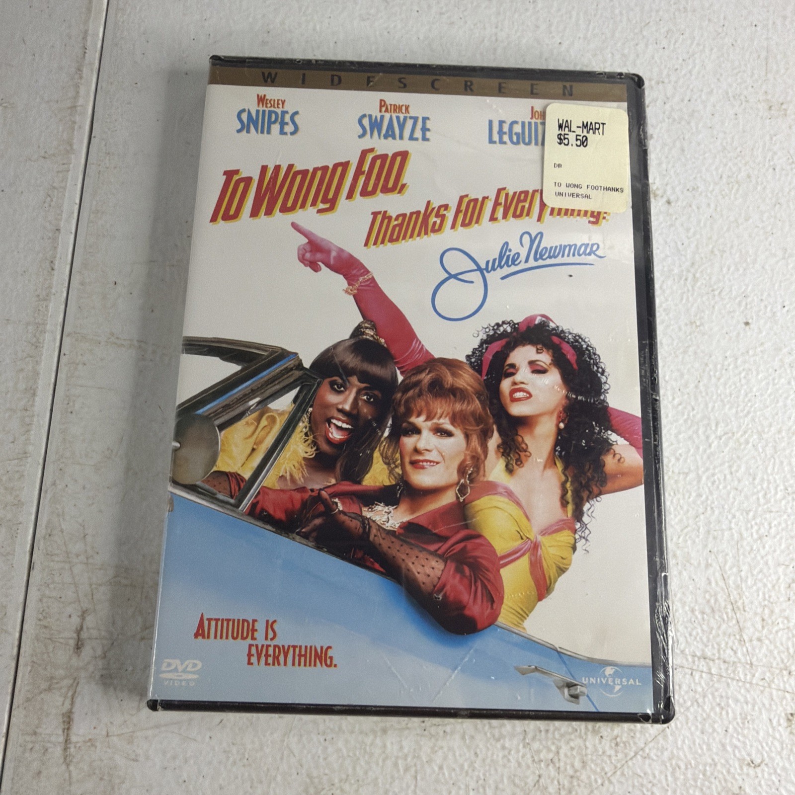 To Wong Foo, Thanks for Everything! Julie Newmar DVD Wesley Snipes NEW READ