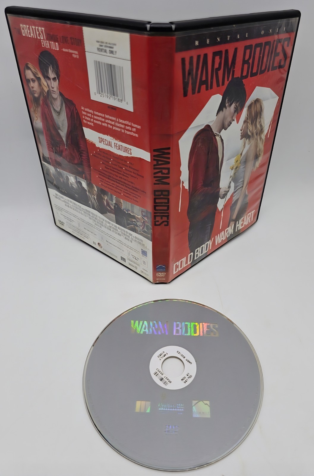 Warm Bodies – Cold Body Warm Heat (DVD, 2013)