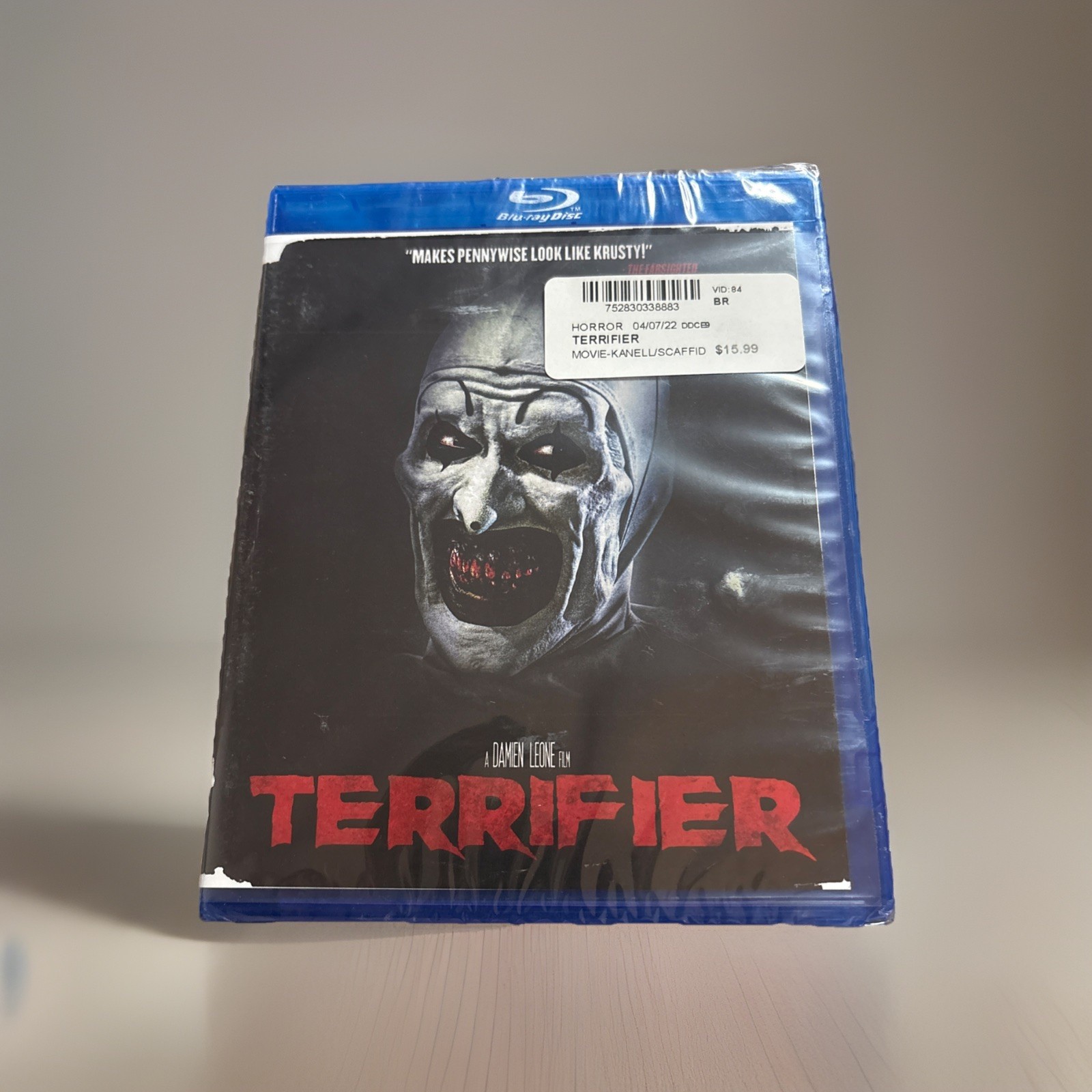 Terrifier [Blu-ray] Brand New