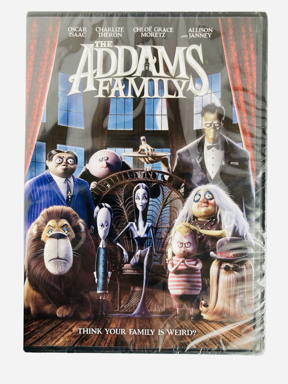 The Addams Family DVD Charlize Theron NEW PG 1hr 27 mins (J1)