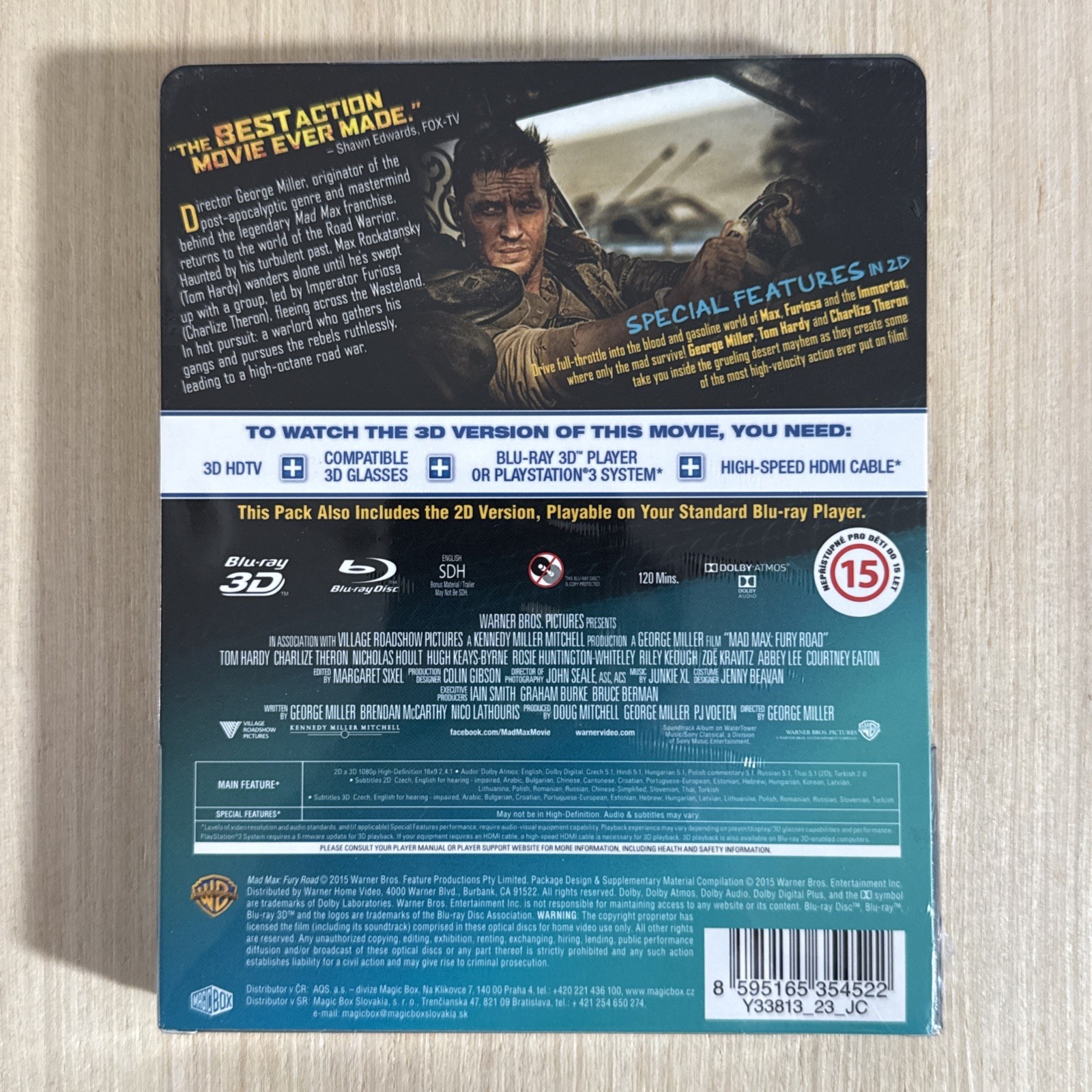 FILMARENA – Mad Max: Fury Road 3D Steelbook