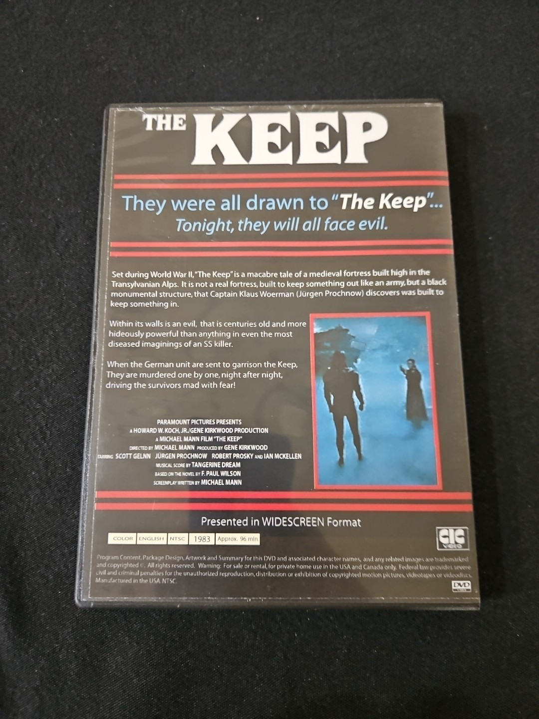 The Keep (DVD) RARE CIC Video