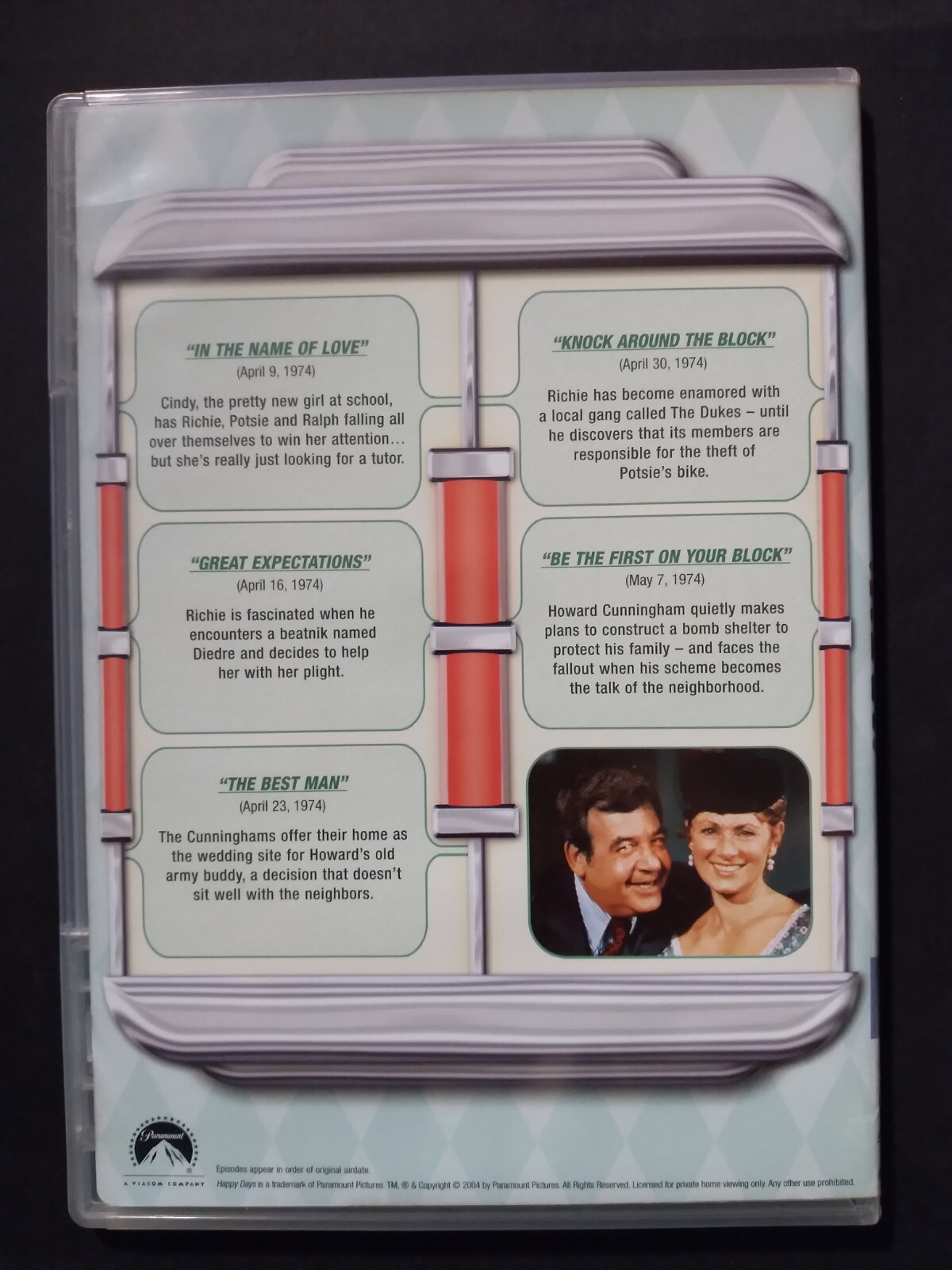 HAPPY DAYS – The Complete First Season (DVD, 1974, 3 Disc Set)