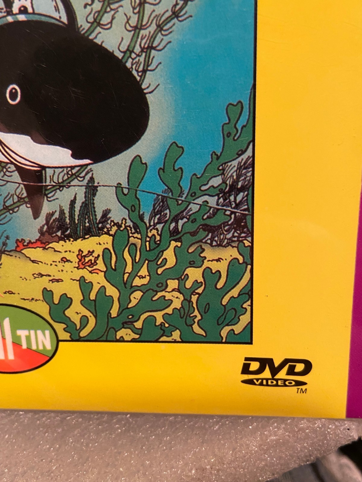 TinTin DVD (NTSC 1) English/French Le Tresor De Rackham Le Rouge Rated R NEW g2