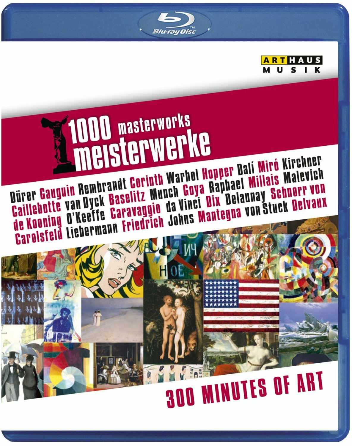 1000 Masterworks Meisterwerke – 300 Minutes Of Arts (Blu-Ray) ARTHAUS MUSIK
