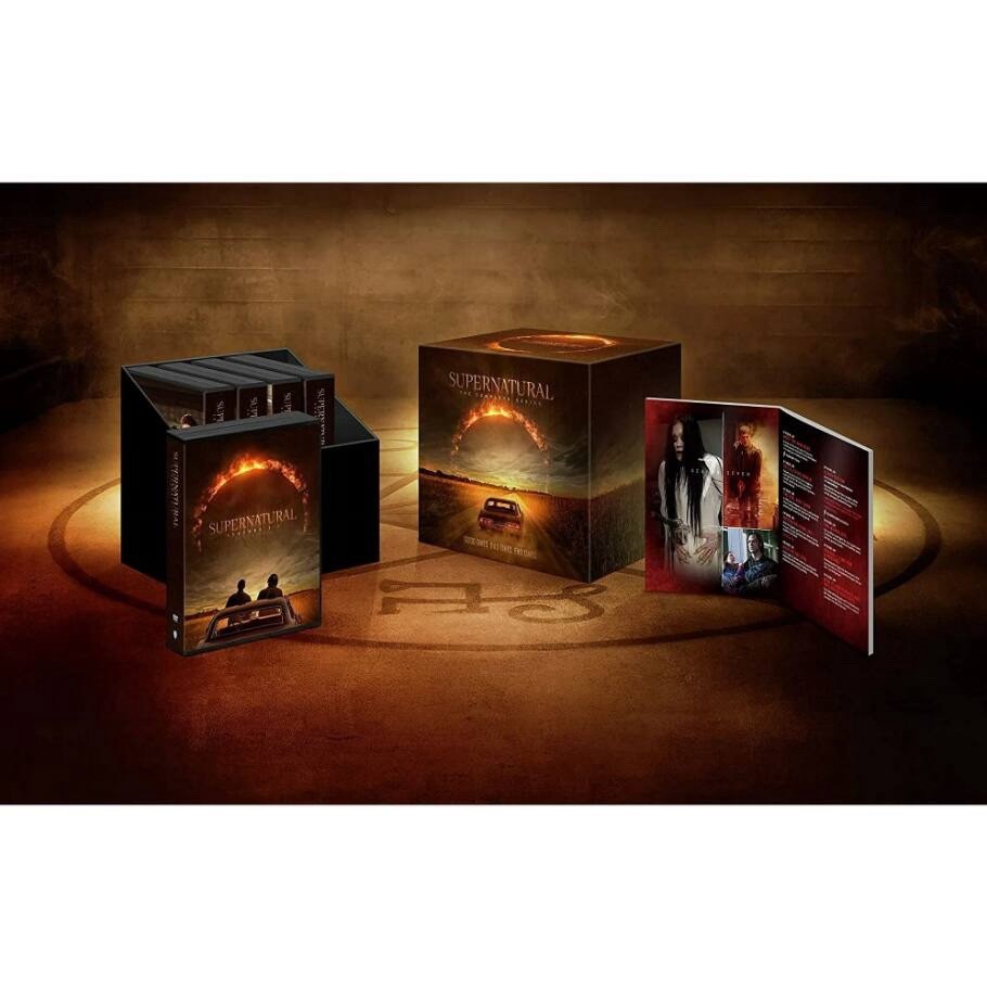 Supernatural: Complete Series Seasons 1-15 (DVD New Box Set) Free Shipping