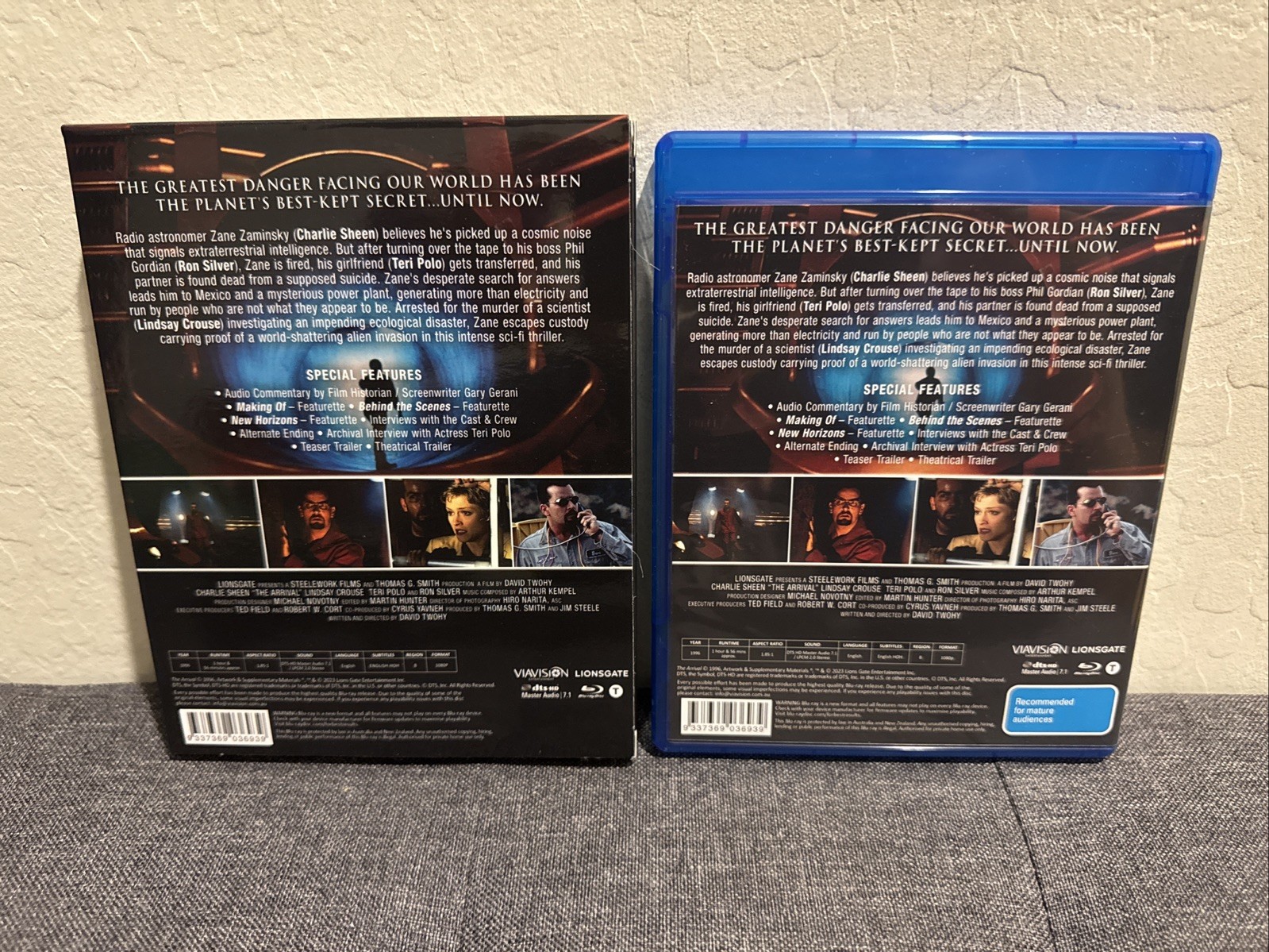The Arrival Blu-ray Limited Via Vision – Limited Edition