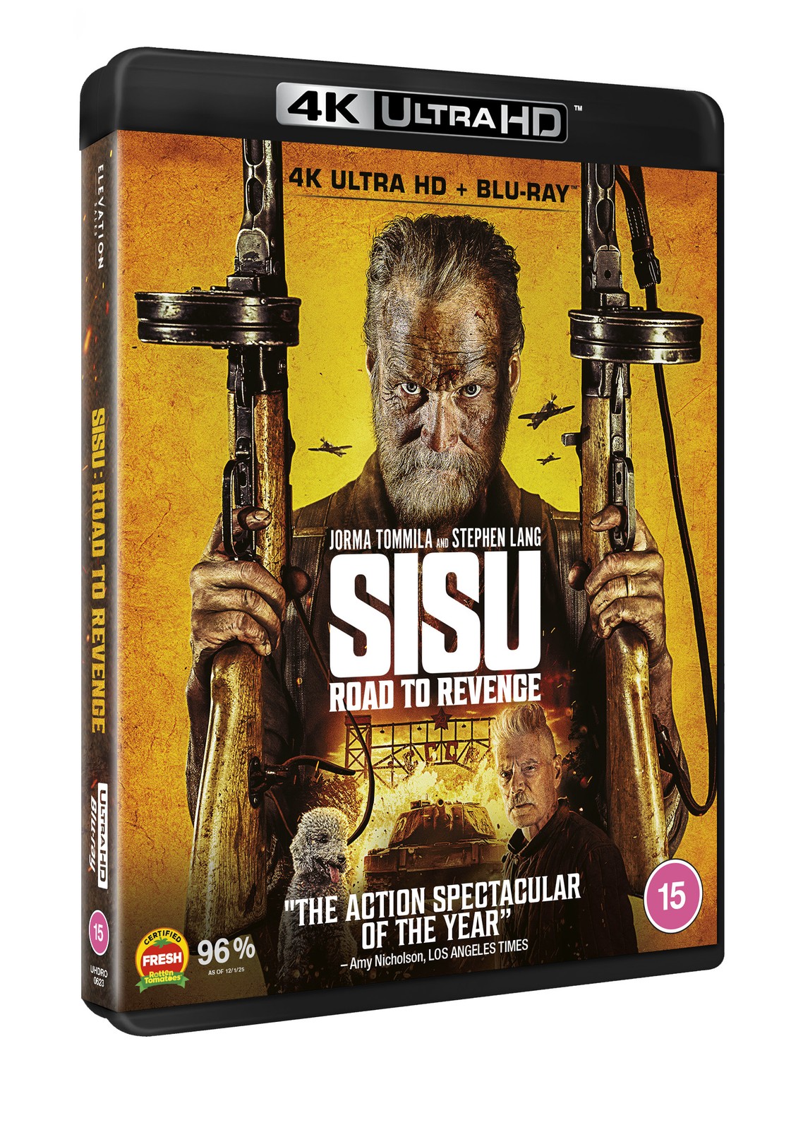 Sisu: Road to Revenge (4K UHD Blu-ray) Jorma Tommila Richard Brake (UK IMPORT)