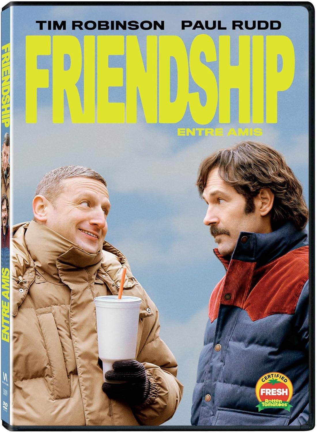 Friendship (DVD) 2024 Tim Robinson, Paul Rudd NEW