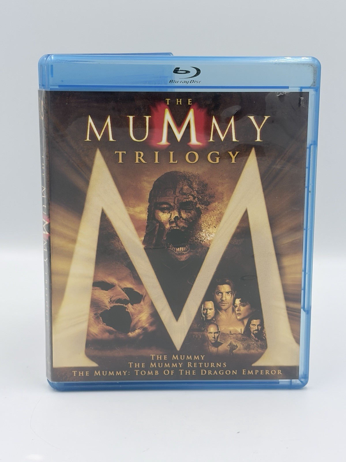 The Mummy Trilogy Blu Ray, 3 Disc Set Brendan Fraser
