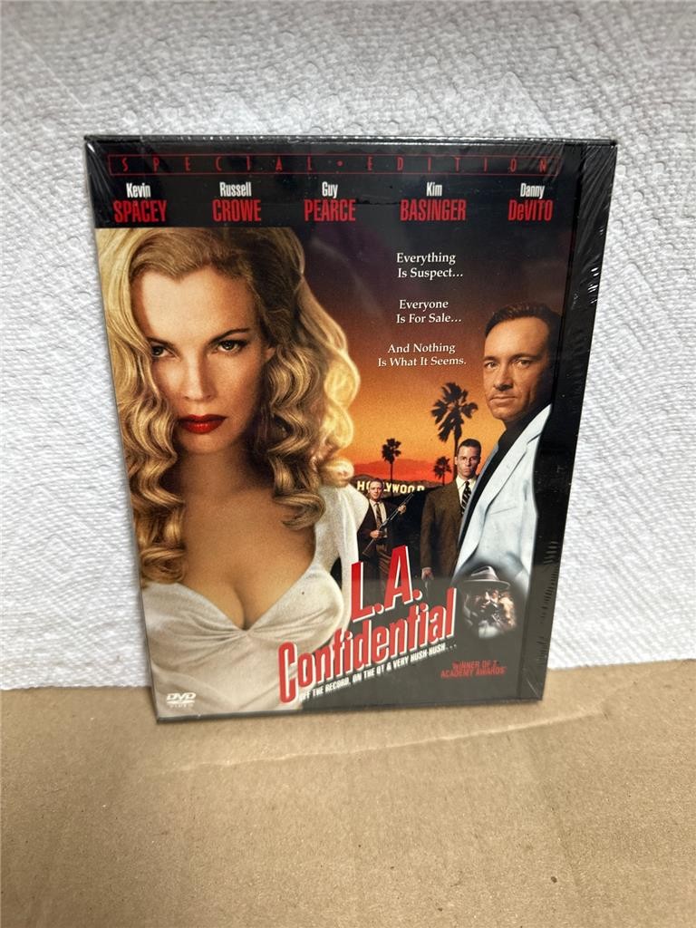 L.A. Confidential (DVD, 1998) Russell Crowe, Kevin Spacey NEW Sealed