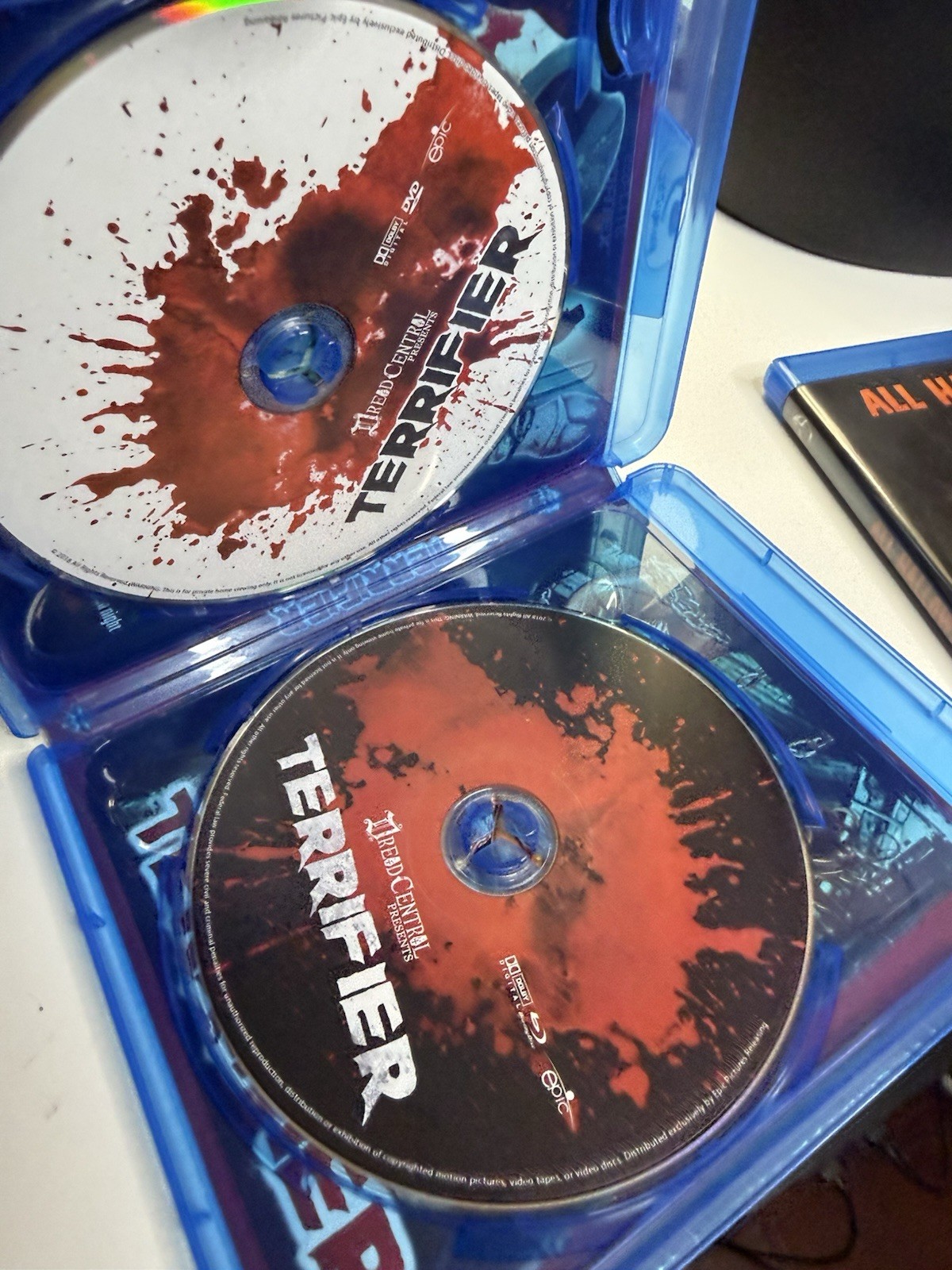 Terrifier 1 & 2 And All Hallow’s Eve(Blu-ray, 2016)