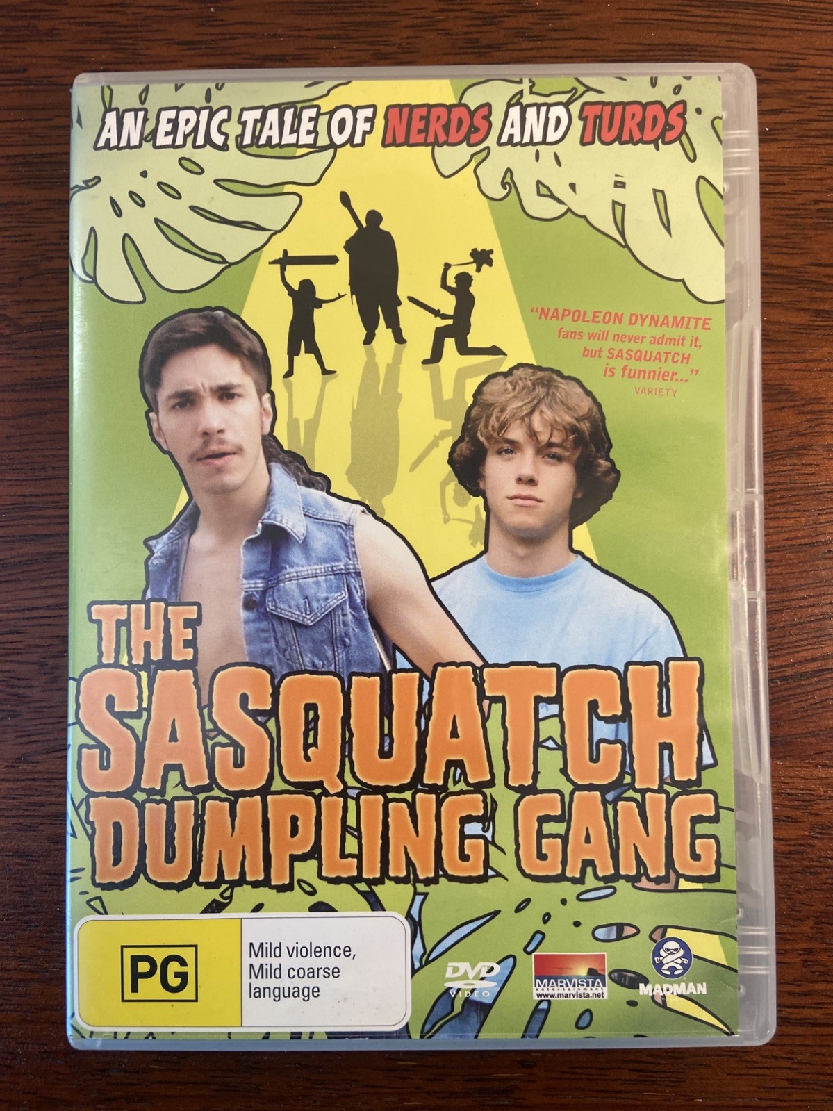 The Sasquatch Dumpling Gang DVD 2006 Madman Region 4 Ex Rental PG Cult Comedy