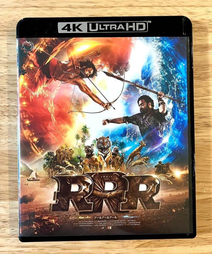 RRR 4K ULTRA HD Blu-ray Standard Edition Movie 4K UHD BD Region A TWUS-1320