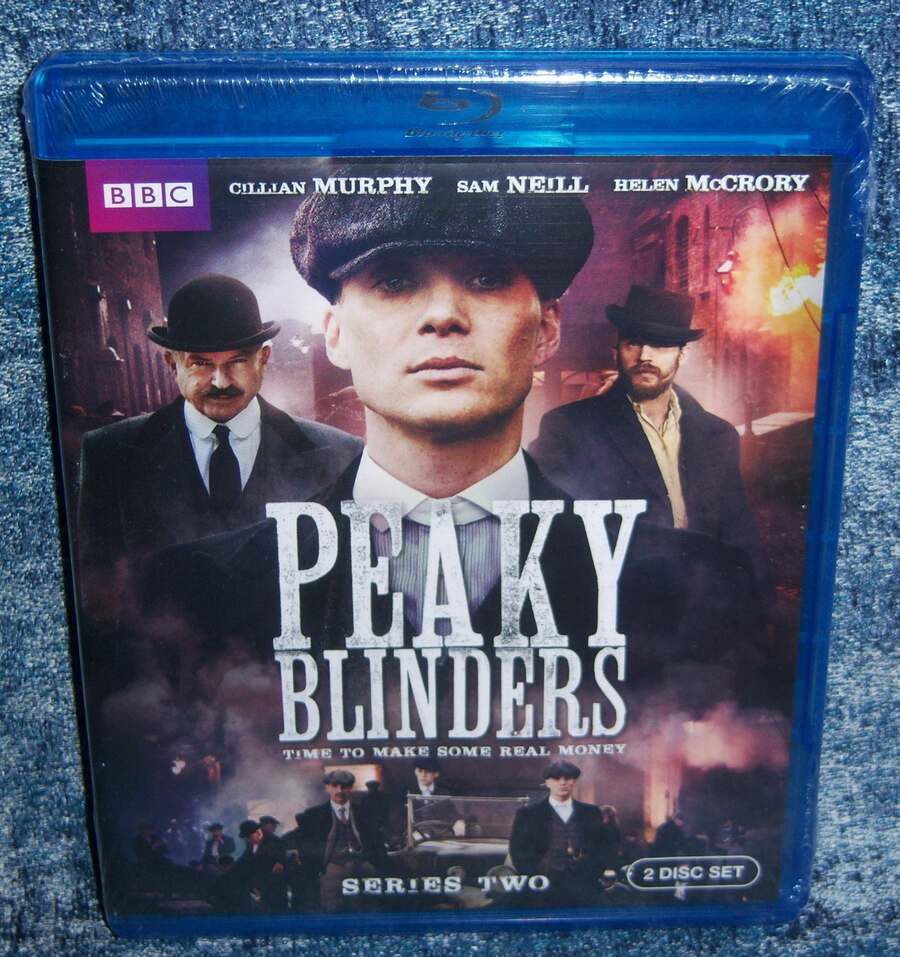 NEW RARE OOP BBC PEAKY BLINDERS SERIES SECOND 2ND SEASON 2 TWO TV BLU RAY 2014