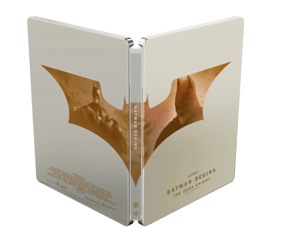 The Dark Knight Trilogy Limited Edition Steelbook Library Case (20th Anniversar