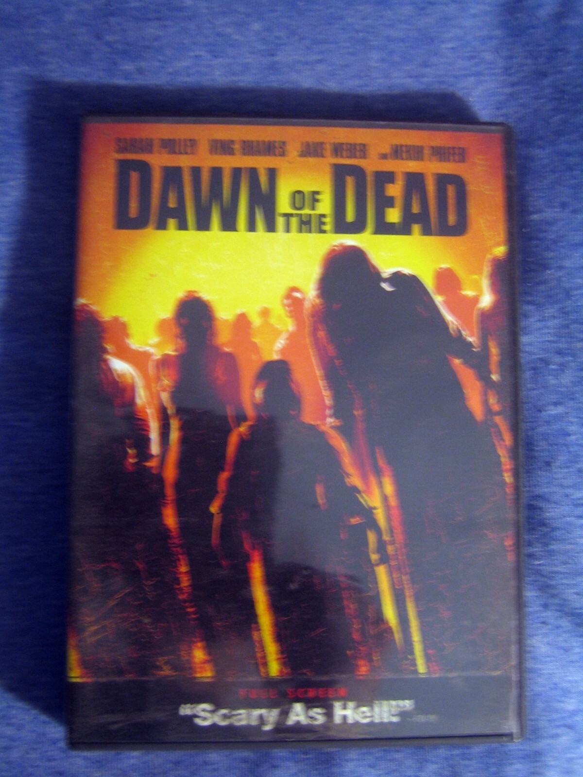 SARAH POLLEY VING RHAMES DAWN OF THE DEAD 2004 DVD MOVIE 105 MINUTES LONG