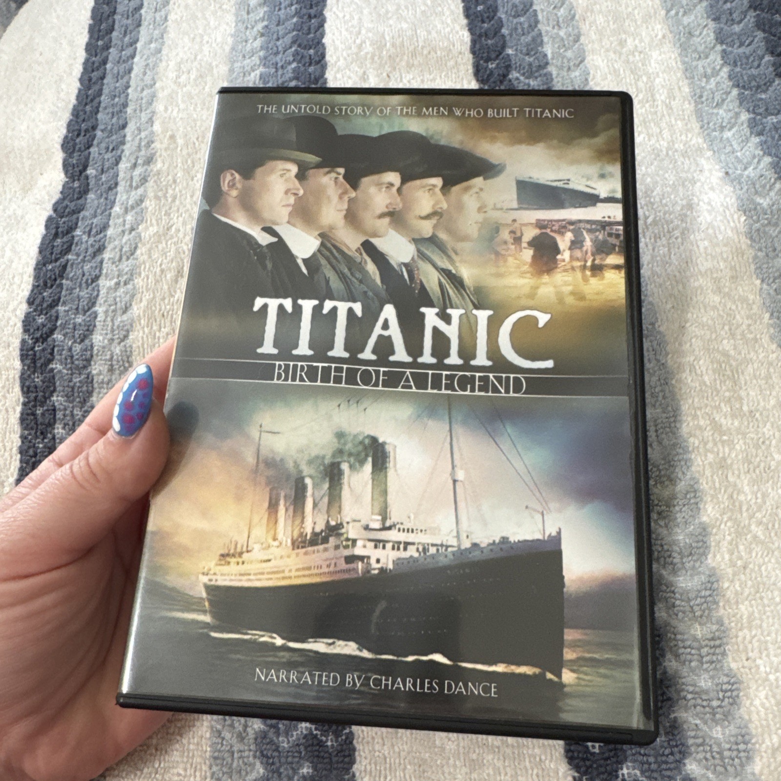 Titanic: Birth of a Legend (DVD, 2012) Charles Dance. OOP ***
