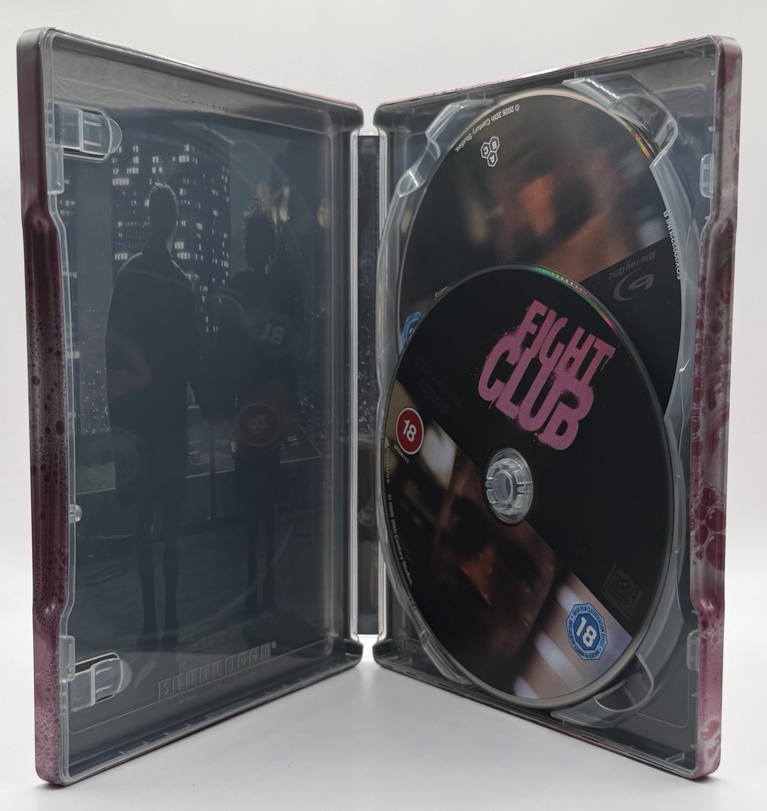 Steelbook Fight Club (1999) (4K UHD + Bluray) UK edition – No Digital Code