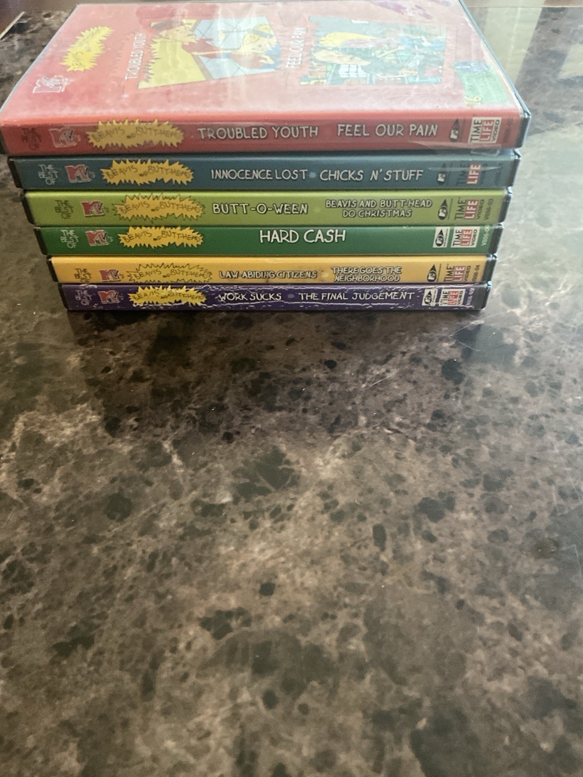 MTV Beavis and Butt-Head The Best Of DVD Lot Complete Series Set Of 6 Time Life.