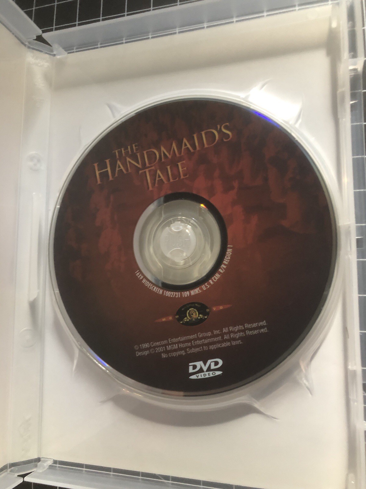 The Handmaid’s Tale DVD 1990 Natasha Richardson Robert Duvall
