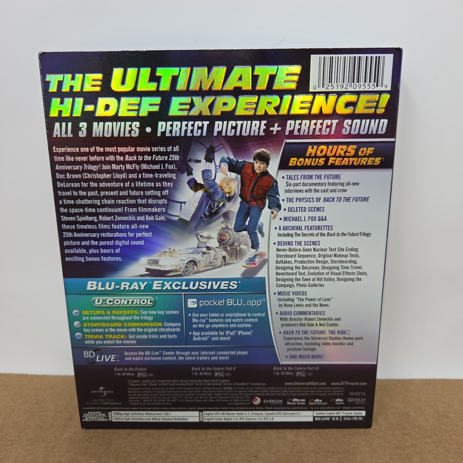 Back to the Future: 25th Anniversary Trilogy (Blu-ray)