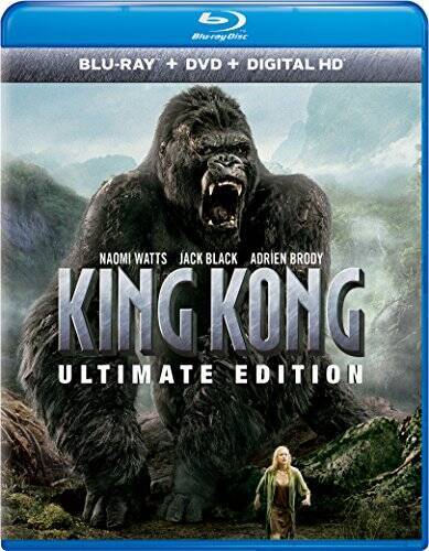 King Kong – Ultimate Edition (Blu-ray + DVD + Digital HD) – Blu-ray – GOOD