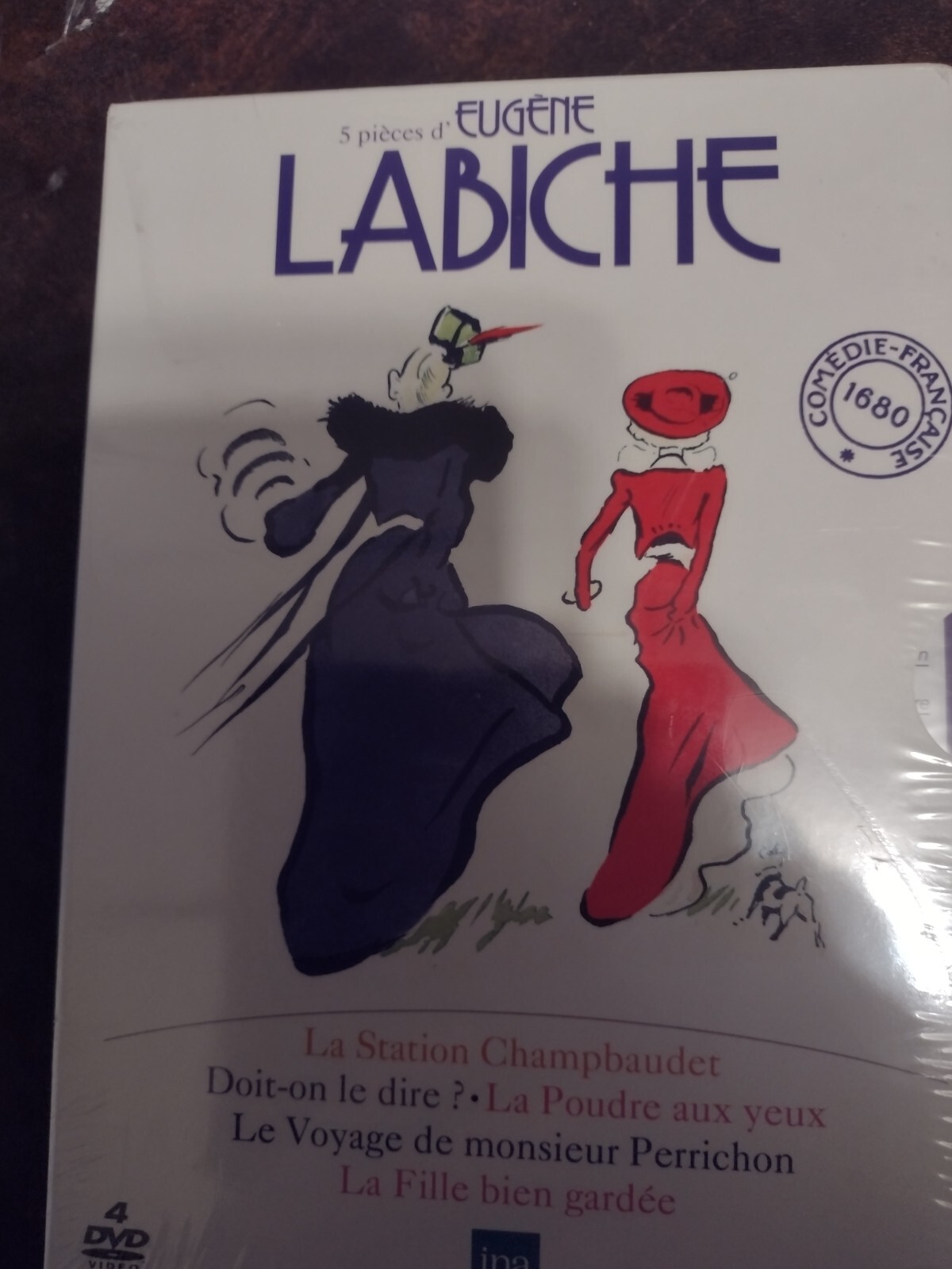 5 pièces d’Eugène Labiche (4 DVD set, 5 French comedies) – NEW