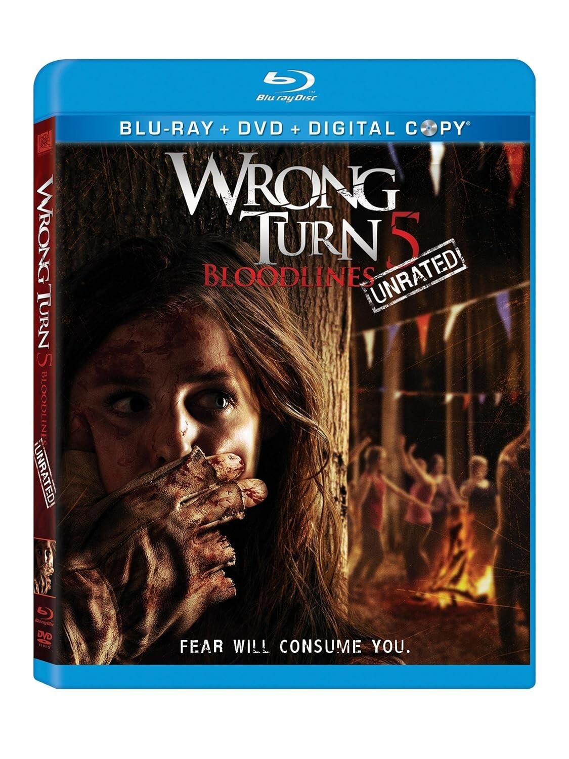 Wrong Turn 5: Bloodlines (Unrated) [Blu-ray] **BRAND NEW** FACTORY SEALED***