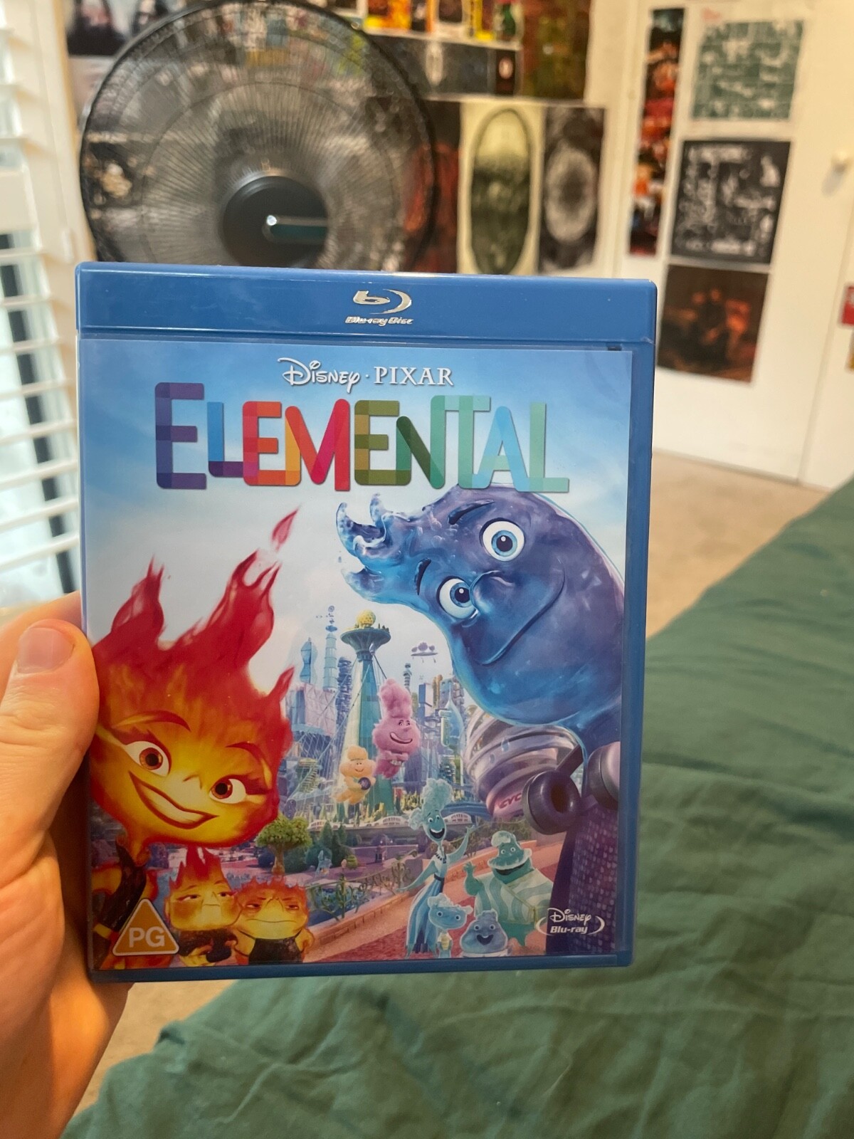 Elemental Blu-ray DVD