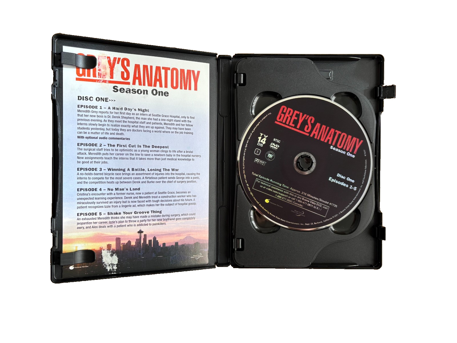 Grey’s Anatomy DVD Lot Seasons 1 2 3&5 |Medical Drama TV Series| See Description