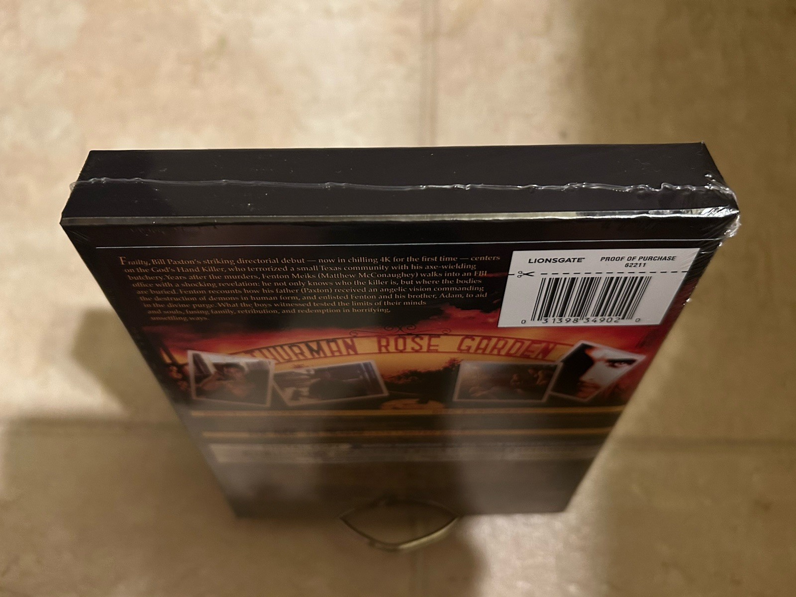 Frailty 4K UHD Blu-ray DigiPack [2001] Lionsgate Limited Exclusive – ShipNextDay