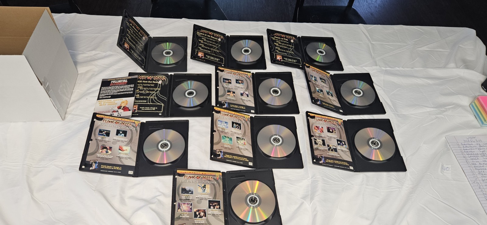 Flame of Recca Complete Anime Series DVD Set Vols 1-10 Viz Media Out of Print…