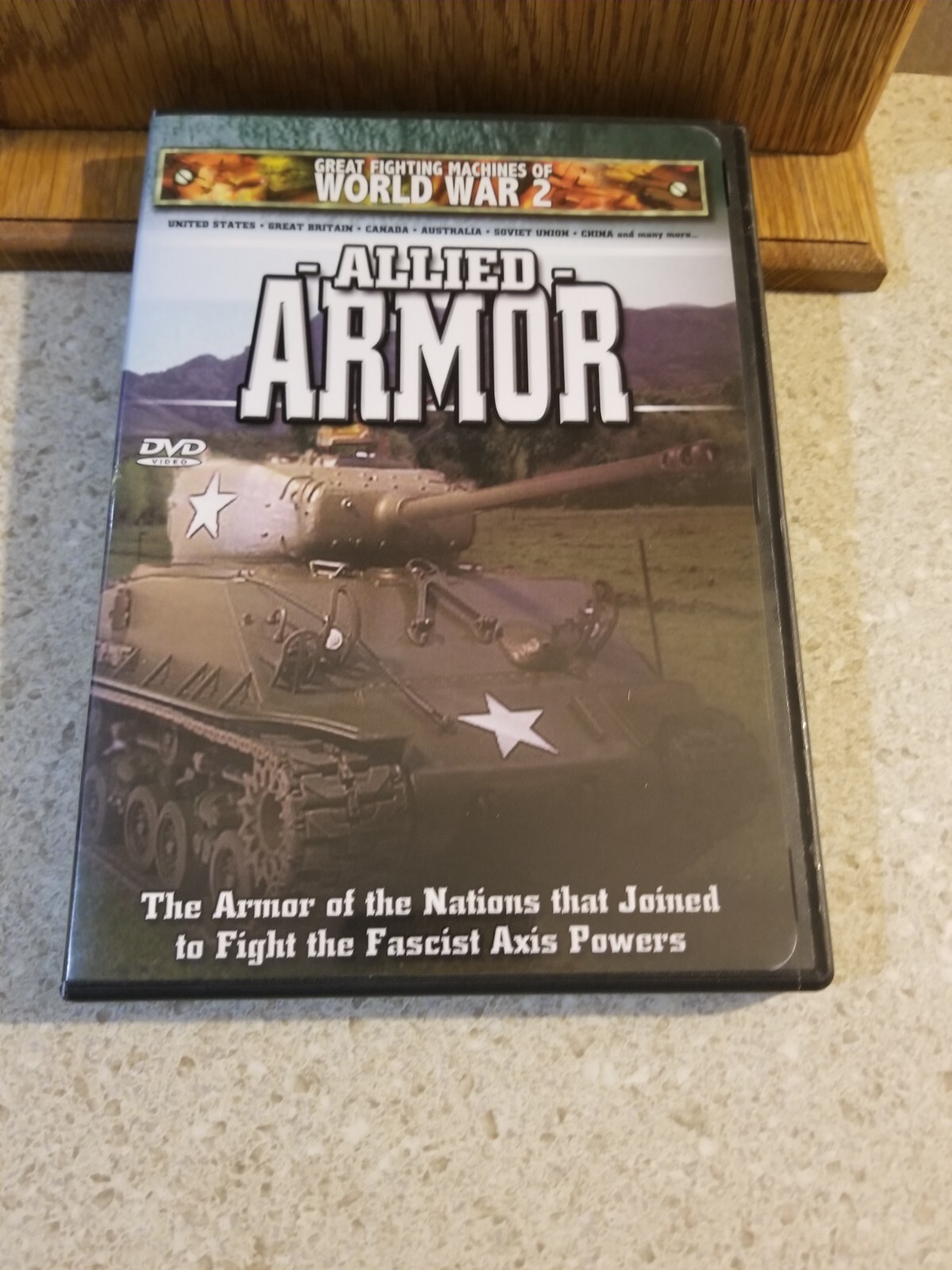 Great Fighting Machines of World War II: Allied Armor (DVD, 1993)
