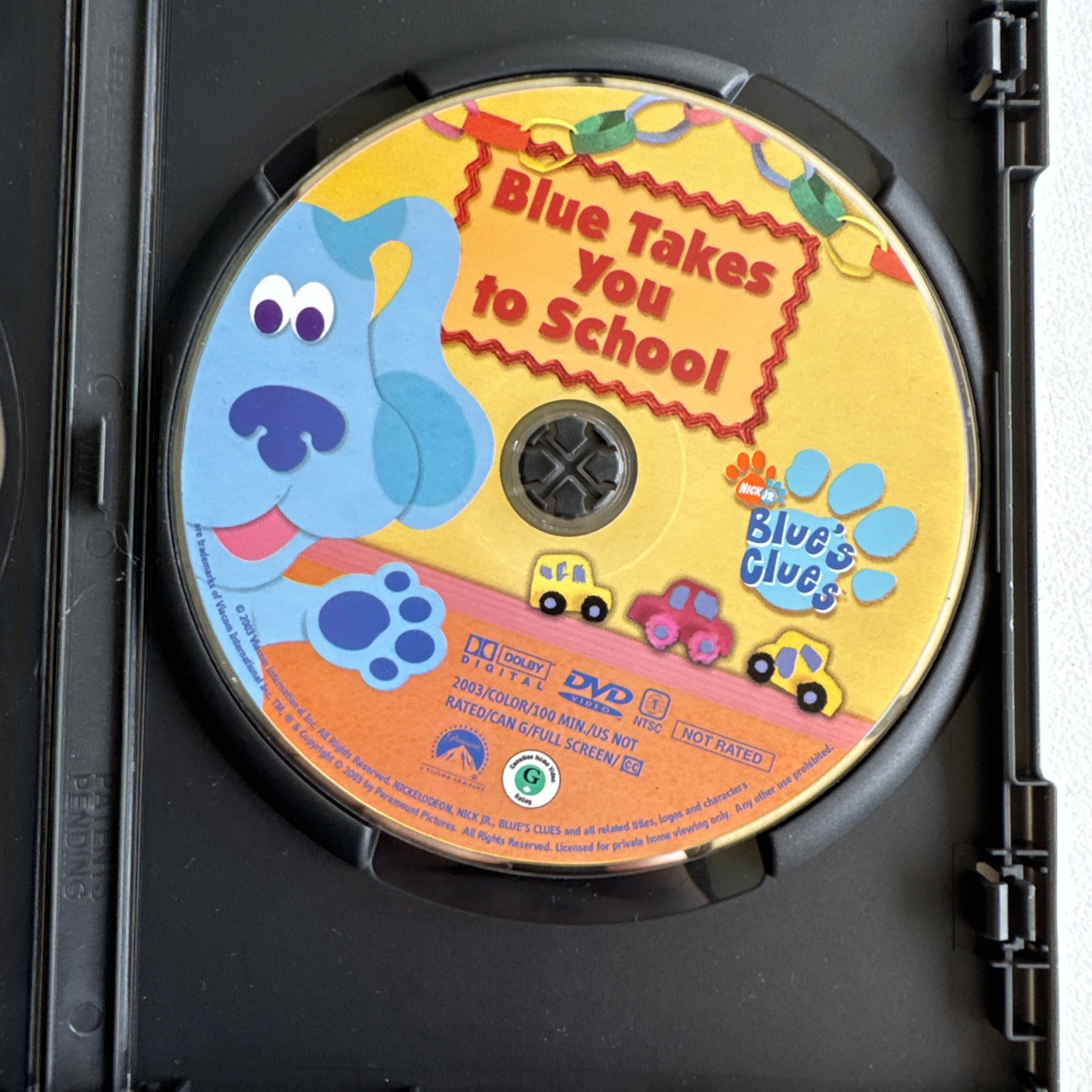 Nick Jr Blues Clues ABC’s 123’s And More DVD Box Set Like New