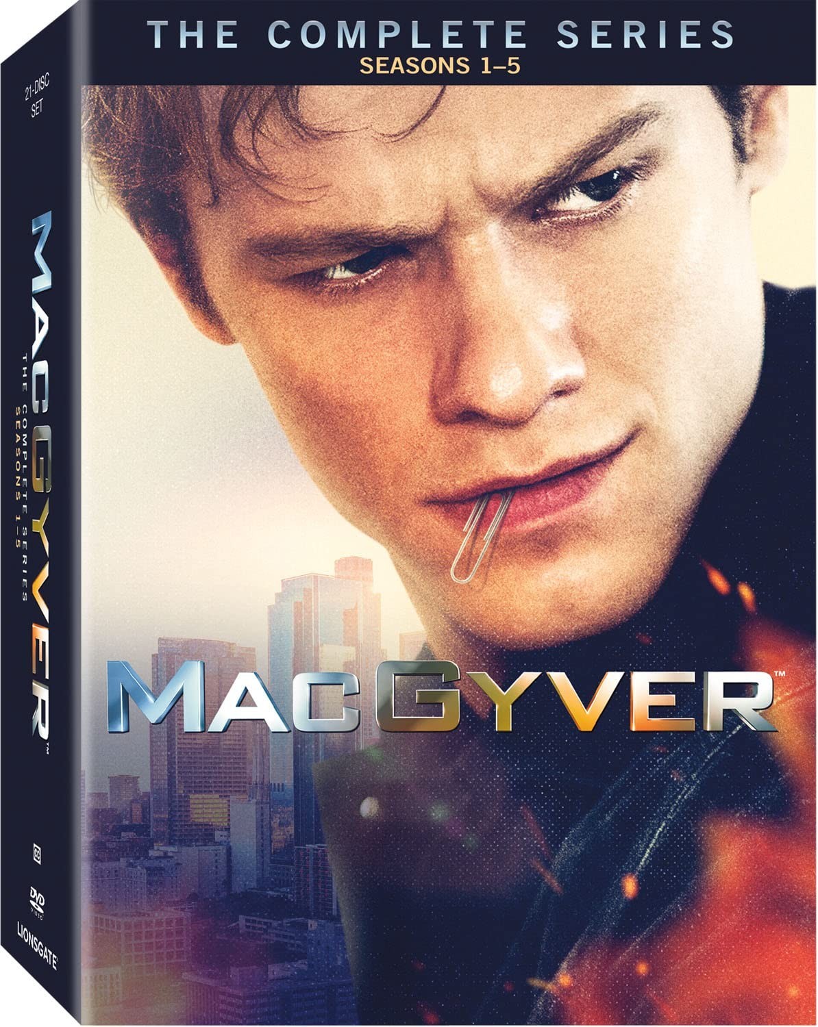 MacGyver: The Complete Series Seasons 1-5 (DVD) NEW Free Shipping!