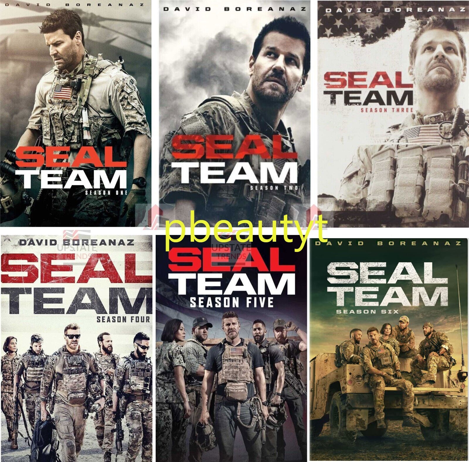 SEAL Team Series Complete Seasons 1 2 3 4 5 6 DVD Sets NEW One-Six