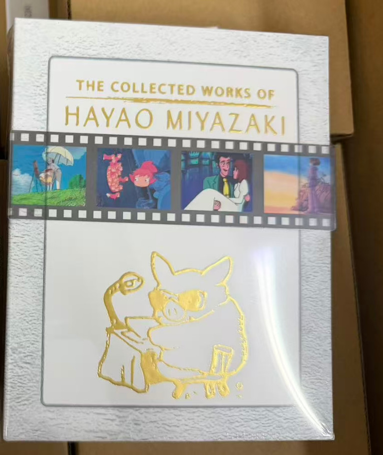 The Complete Collection Works of Hayao Miyazaki Studio Ghibli Set *Blu-ray* New