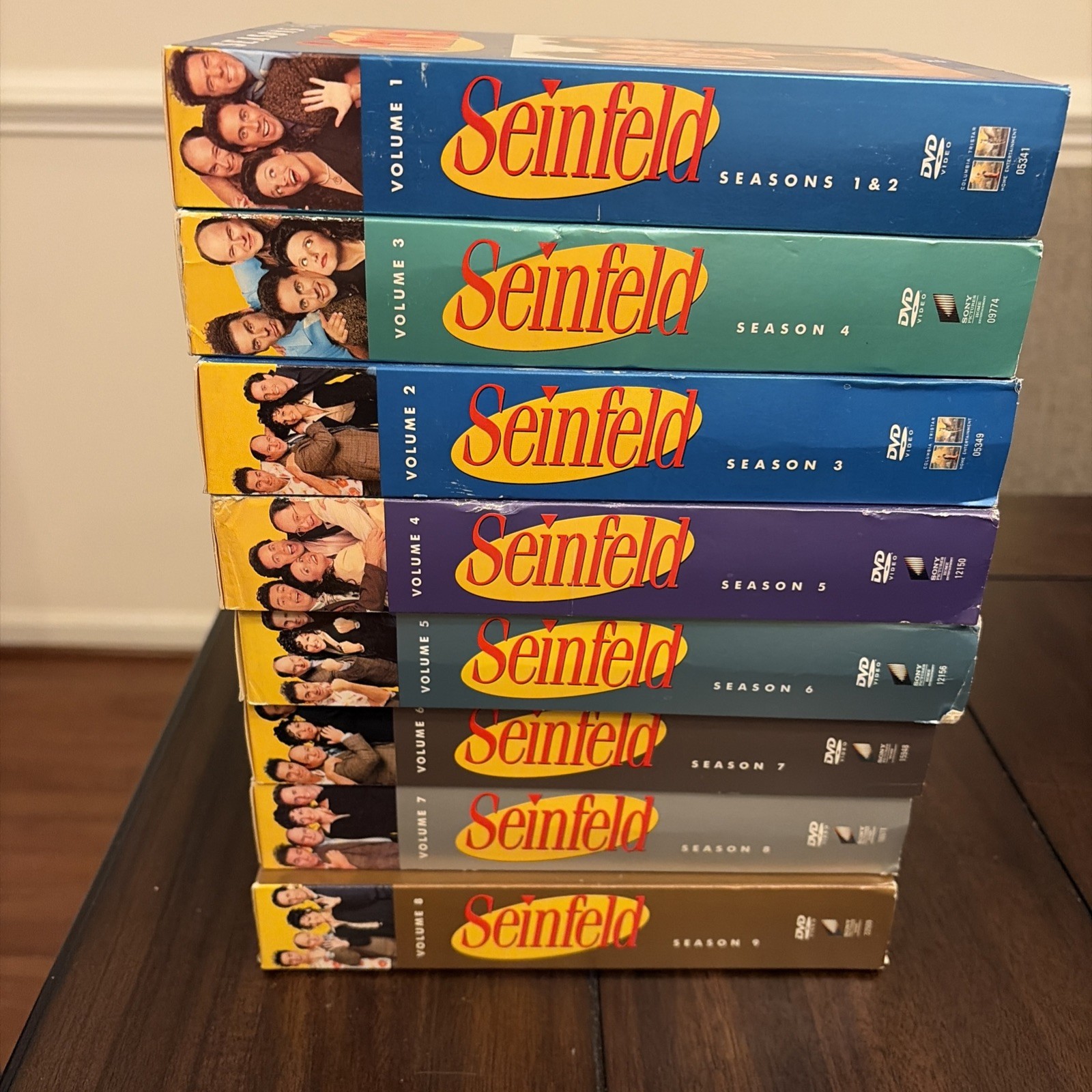 Seinfeld Complete Series on DVD Set Seasons 1-9 – Excellent Condition Lot