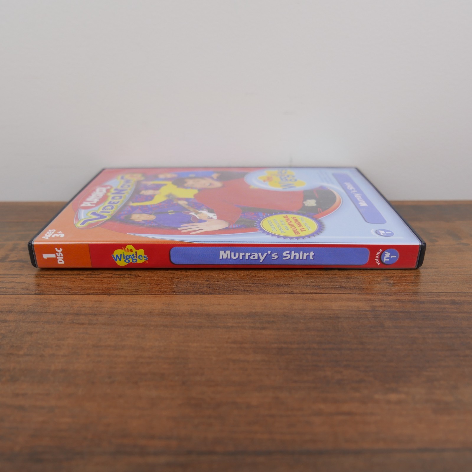 Video Now The Wiggles Murray’s Shirt PVD Disc Good Condition Playskool Video