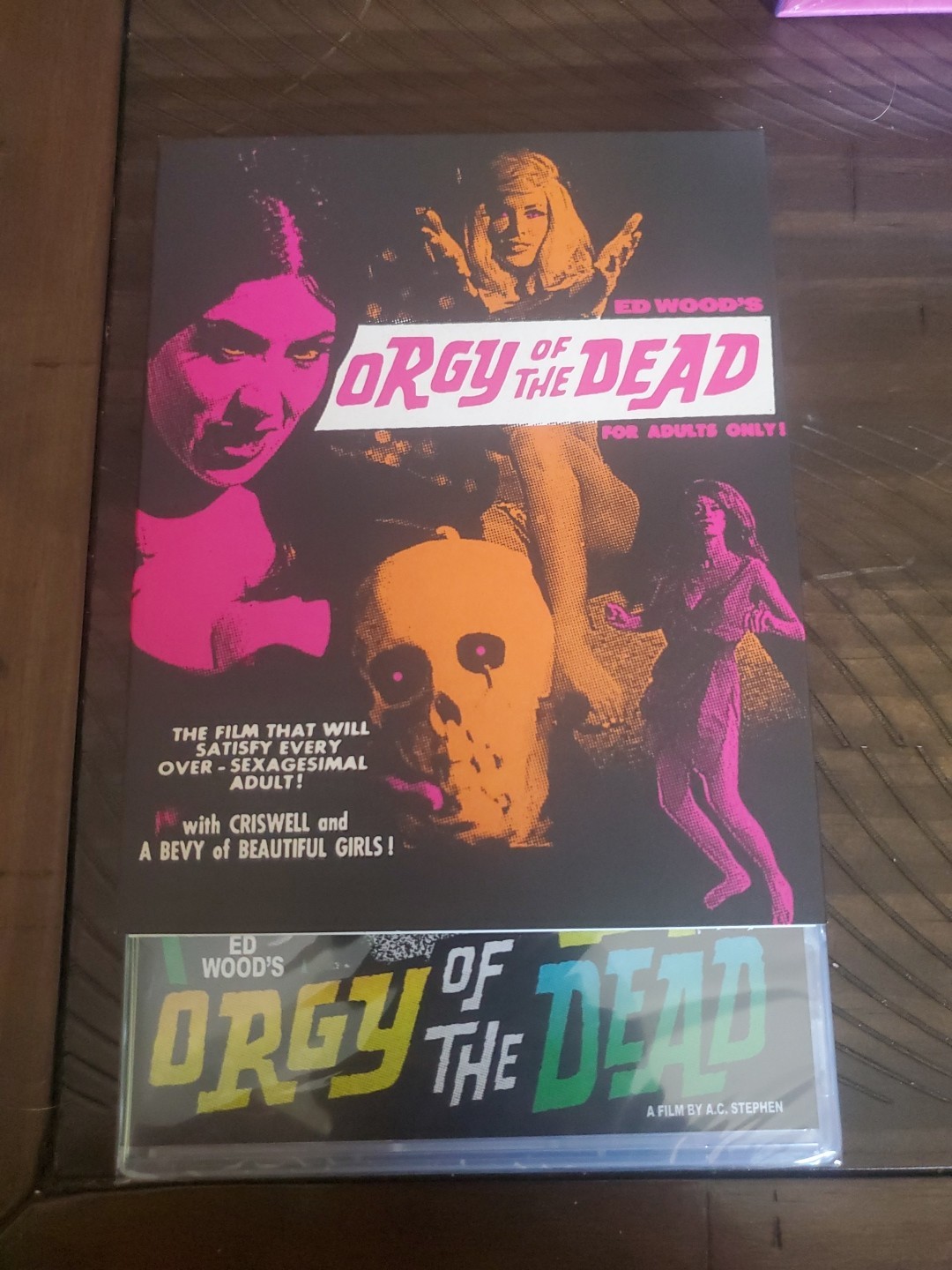 Orgy of the Dead (Blu-ray/DVD, 1965) With Slipcover Vinegar Syndrome NEW