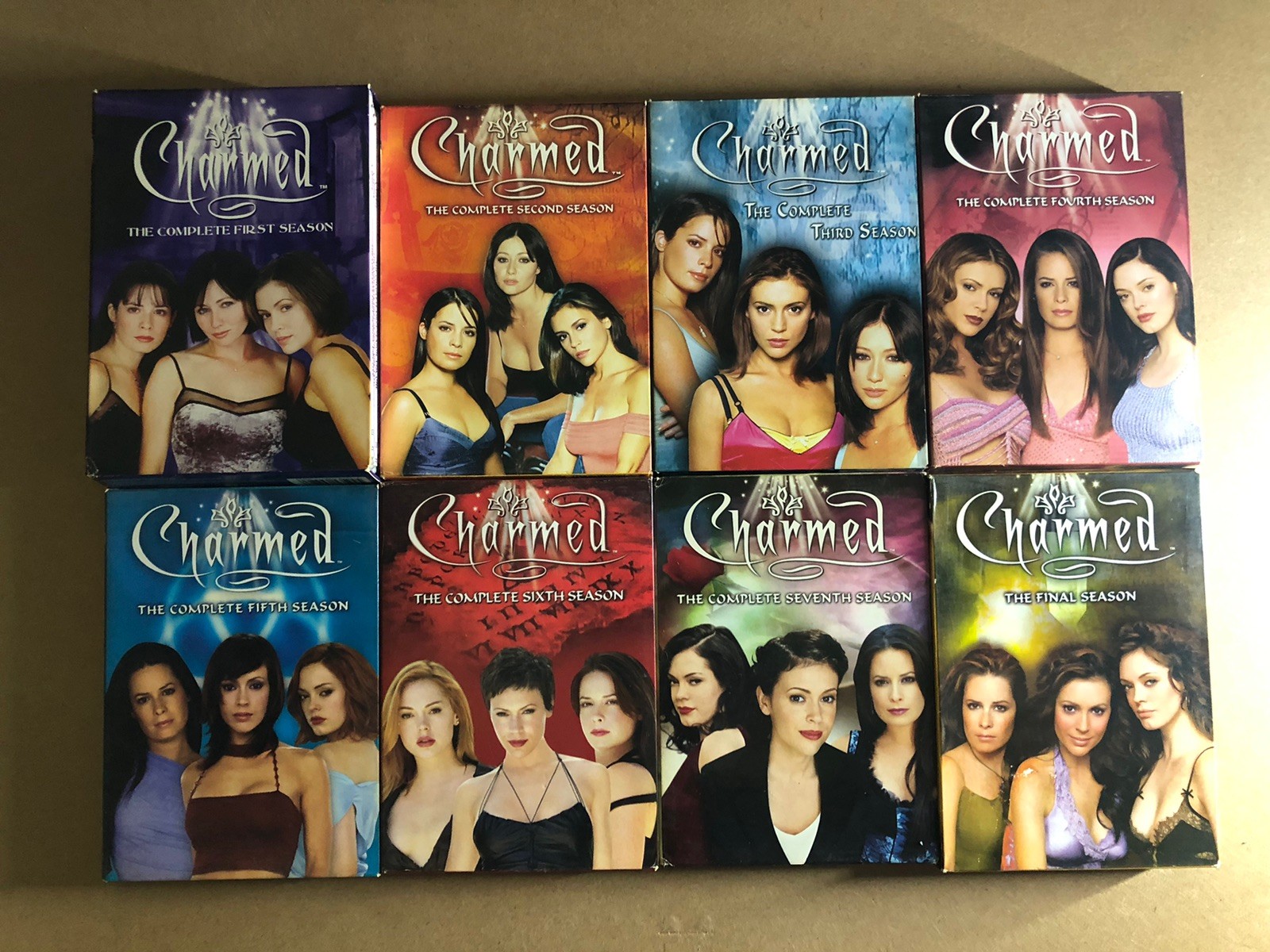 Charmed Complete Series DVD Set Seasons 1-8 Works 1 2 3 4 5 6 7 8
